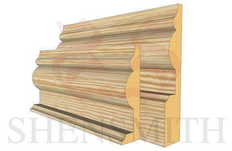 1914 Pine Skirting Board - SkirtingBoards.com®