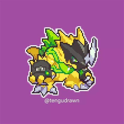 Digimon : r/PixelArt