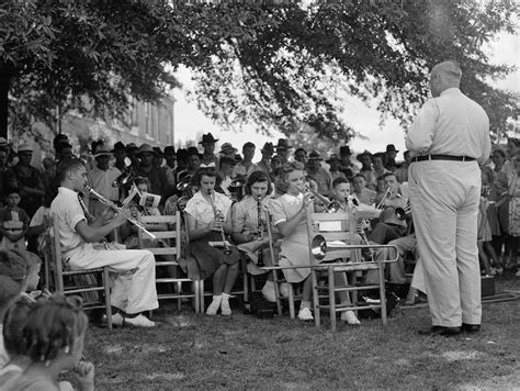 A Band Leader And His Band, Original Photograph by Everett - Fine Art ...