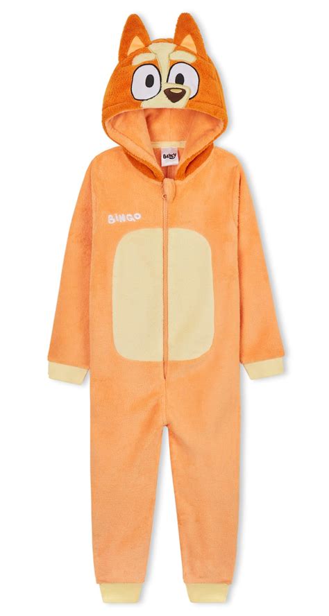 Bluey Fleece Onesies for Kids Boys Girls Pyjamas - BINGO Discover our ...