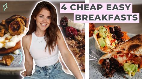 4 Quick, Easy & TASTY Breakfast Ideas - Calorie Deficit Recipes Packed ...