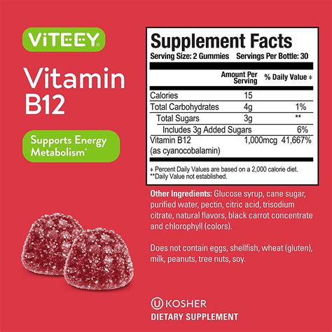 Vitamin B12 Gummies - Viteey