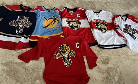 Florida Panthers jersey collection : r/hockeyjerseys