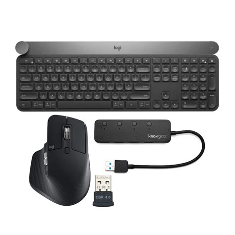 Logitech Craft Advanced Wireless Keyboard with Wireless Mouse and ...