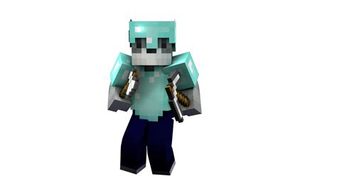 3D Minecraft Skin Render