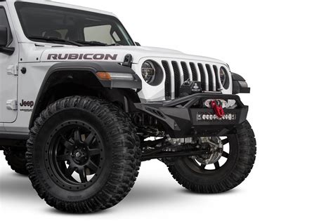 ADD Offroad F961232080103 Stealth Fighter Mid Length Front Winch Bumper for 18-20 Jeep Wrangler ...