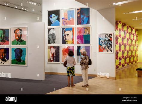 Andy warhol exhibit exhibition collection interior inside chairman mao ...