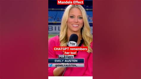 ChatGPT recalls Emily Austen as the blonde reporter in the Evan ...