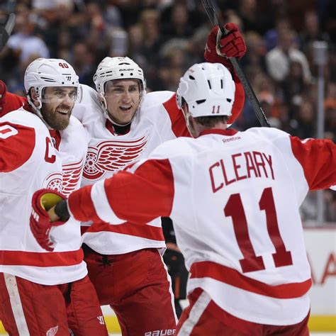 Detroit Red Wings: 10 Best Moments from NHL Playoff Run | News, Scores ...