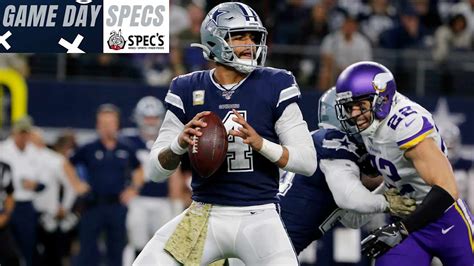Cowboys-Vikings: How to Watch, Listen, Stream