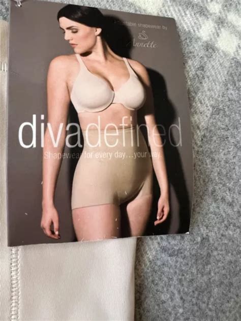 ANNETTE DIVA DEFINED Firm Shaping Control Short Brief Nude Shapewear