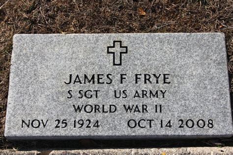 James Franklin Gene Frye 1924 2008 Find A Grave Memorial