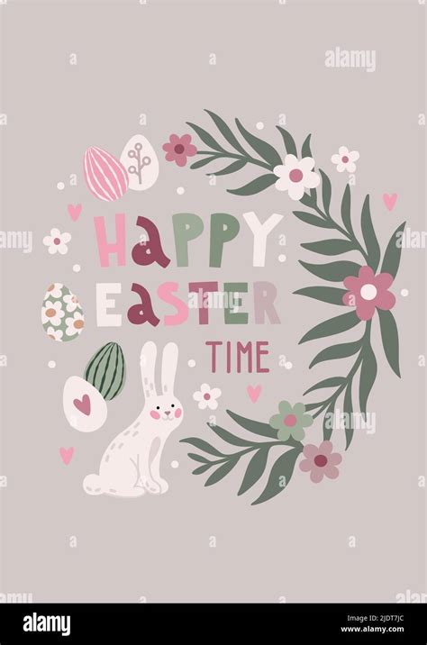 Pastel easter eggs floral Stock Vector Images - Alamy 