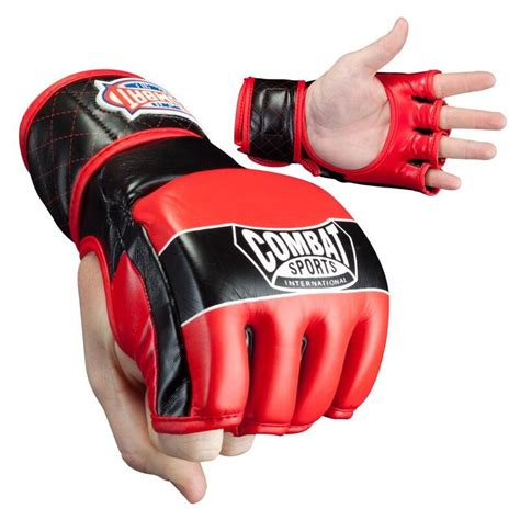 Gants MMA Combat Sports Traditionnels – Noir – L COMBAT SPORTS - Decathlon 