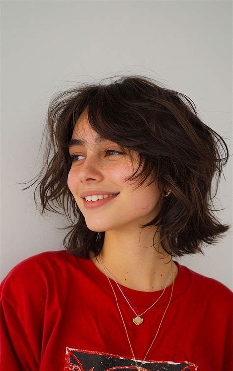 30 Best Ways To Get A Wolf Cut For Short Hair Haircuts For Wavy Hair