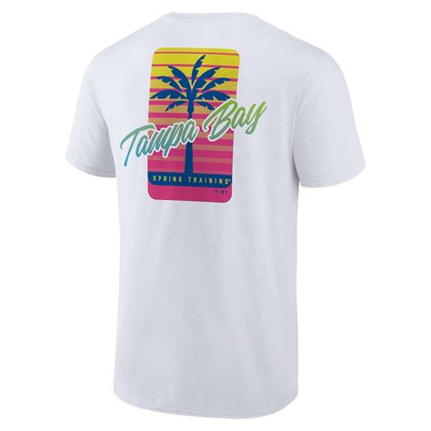 Men's Tampa Bay Rays White Spring Break T-Shirt