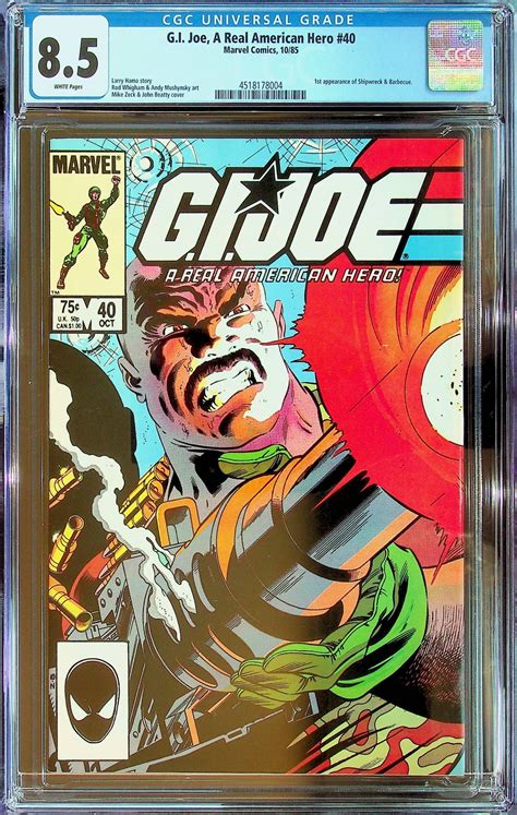 G I Joe A Real American Hero Direct Edition Cgc Cert