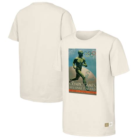 Men's Natural 1952 Helsinki Games Olympic Heritage T-Shirt