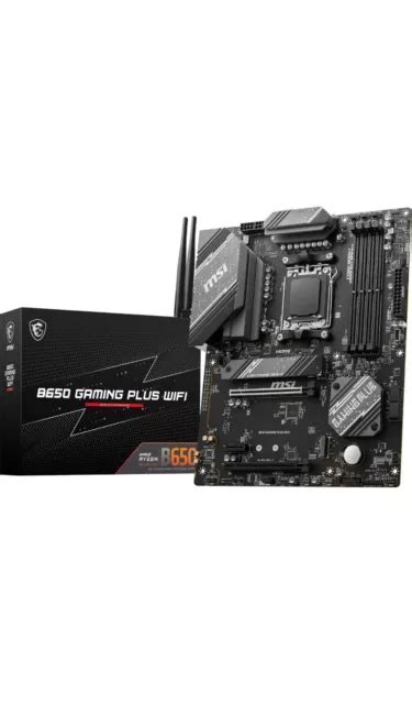 Msi B Gaming Plus Wifi Am Amd Motherboard Picclick Uk