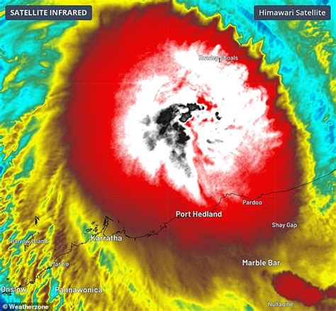 Flood Warning Issued For Western Australia After Powerful Cyclone