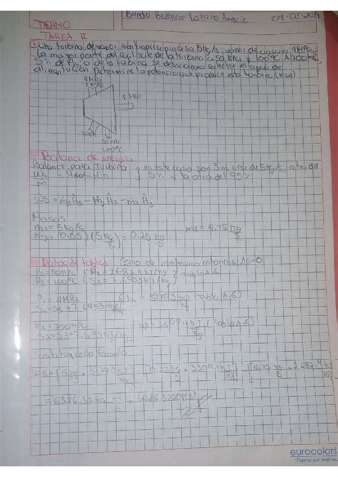 Tarea Termodin Mica Bienda Berenice Lorano Ambiiz Thermo Tarea Ii