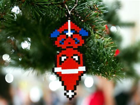 Spider Man Santa Ornament Hanger By Lilac Rage Makerworld