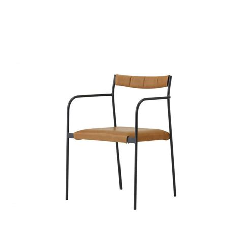 Pf Arm Chair Covering Sugiyama Japanese Minimalist Solid Iron Furniture