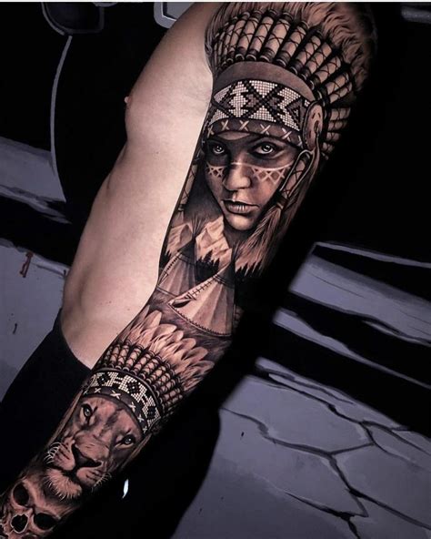 12 Native Indian Sleeve Tattoos A Visual Journey Through Culture