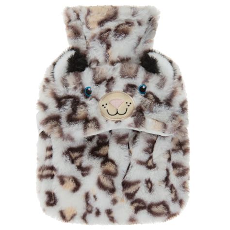 Leopard Hot Water Bottle With Eye Mask Seasonal Gifts B M