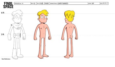 Final Space Nathan Palm Cartoon Character Design Character Design