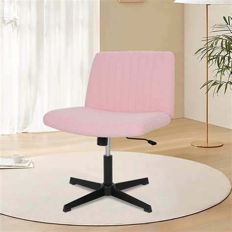 Criss Cross Chair Armless Cross Legged Desk Chair Wide Seat Computer