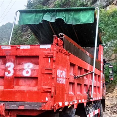 Motorized Rolling Tarp System Electric Remote Control for One-Button