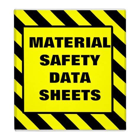 Free Printable Safety Data Sheet Cover Page