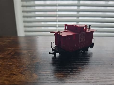 Vtg Varney Ho Scale Santa Fe Bobber Caboose At Sf Ebay