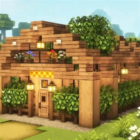 Cottagecore Bee Farm In Minecraft