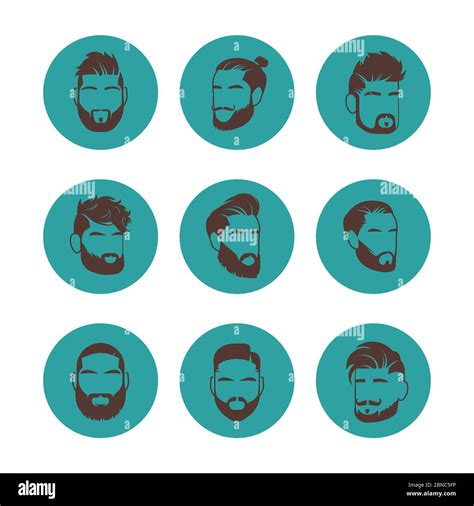 Portrait man mustache Stock Vector Images - Alamy 