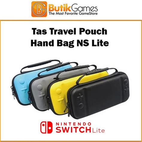 Jual Tas Hand Bag Carrying Case Nintendo Switch Lite Grey Jakarta