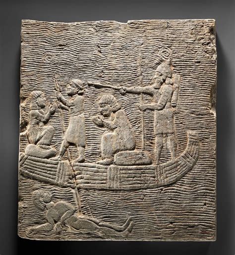 Assyrians Transporting Captives Ancient Egyptian Art Art History