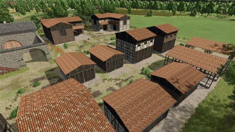 Old Farm Buildings Pack V Fs Mods