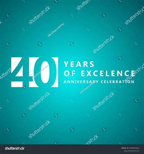 Years Of Excellence Shutterstock