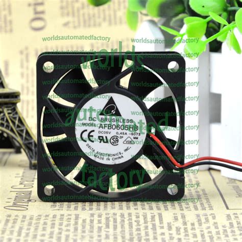 DELTA 6015 AFB0605HB 5V 0 45A 6CM Chassis Cooling Industrial Fan High