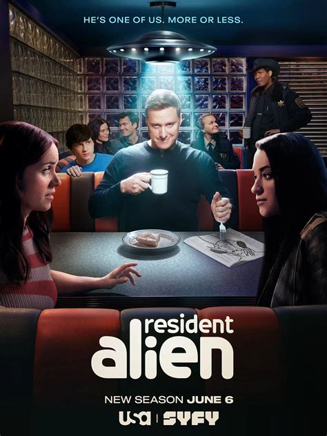 resident alien  tendra temporada  syfy  usa network cancelaron la