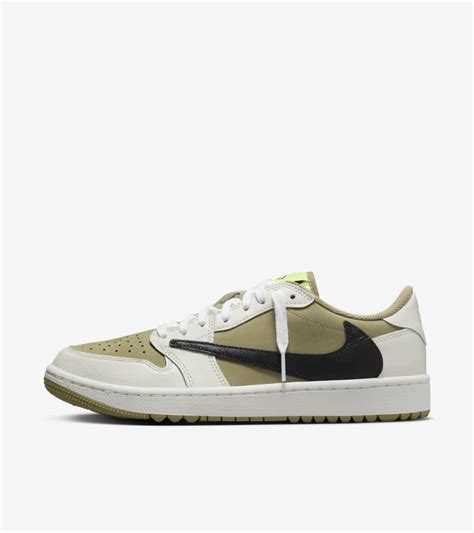 Air Jordan Low Golf X Travis Scott Neutral Olive Fz