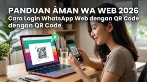 login whatsapp web wa web  panduan aman pakai qr code