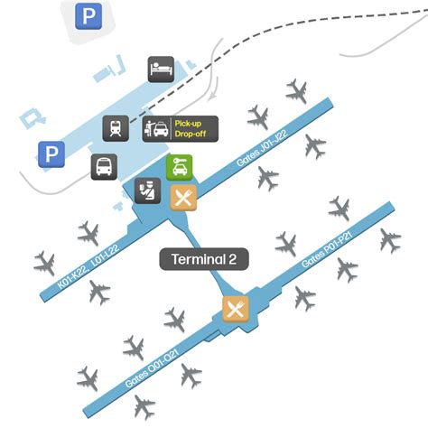 Harta Aeroportului KUL - Hărți Terminale Aeroportul Internațional Kuala ...