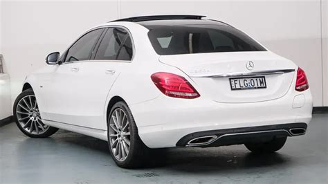 Used White Mercedes Benz C Class C E Sedan For Sale Drive