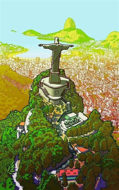 R O De Janeiro Cristo Redentor Desenho Rio De Janeiro Cristo