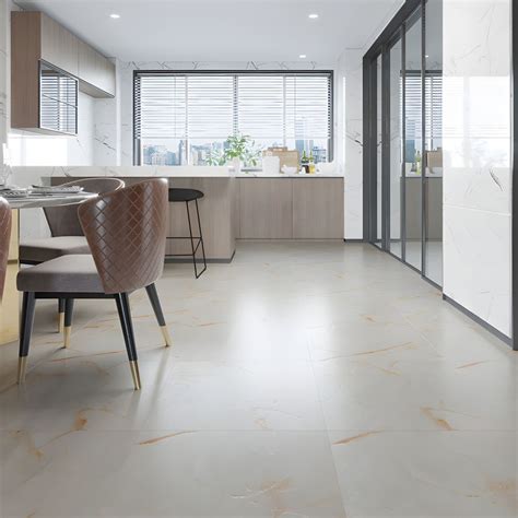 Peel And Stick Pvc Flooring Smooth Imitation Marble Vinyl Flooring