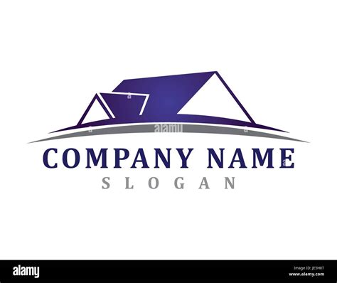 Home logo design real Stock Vector Images - Alamy 