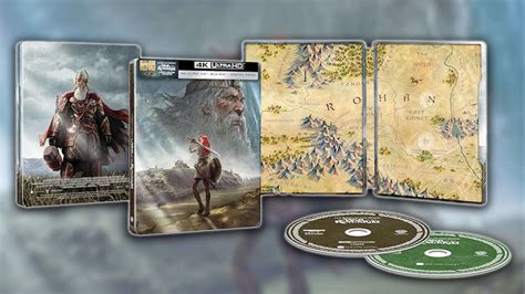 Lord Of The Rings The War Of The Rohirrim 4K Blu Ray Steelbook Edition